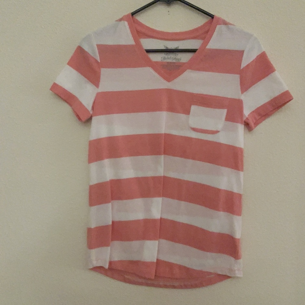 Six. Women’s short sleeve shirts.